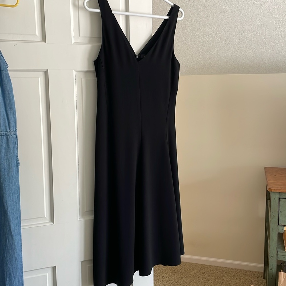 Black Theory dress.  Size 6, midi length, sleeveless.
